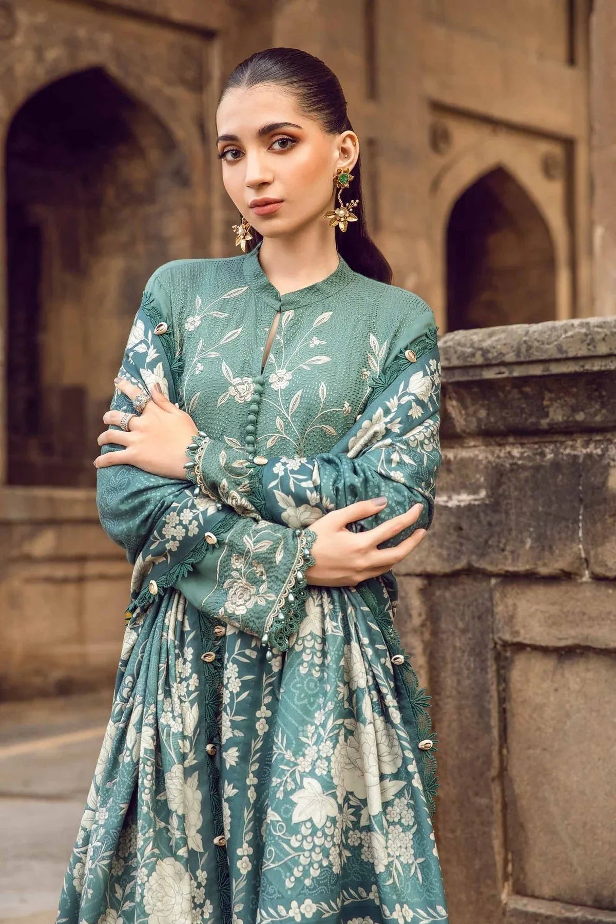 Maria B | M Prints Winter 24 | MPT-2408-A - Rang-e-Khaas