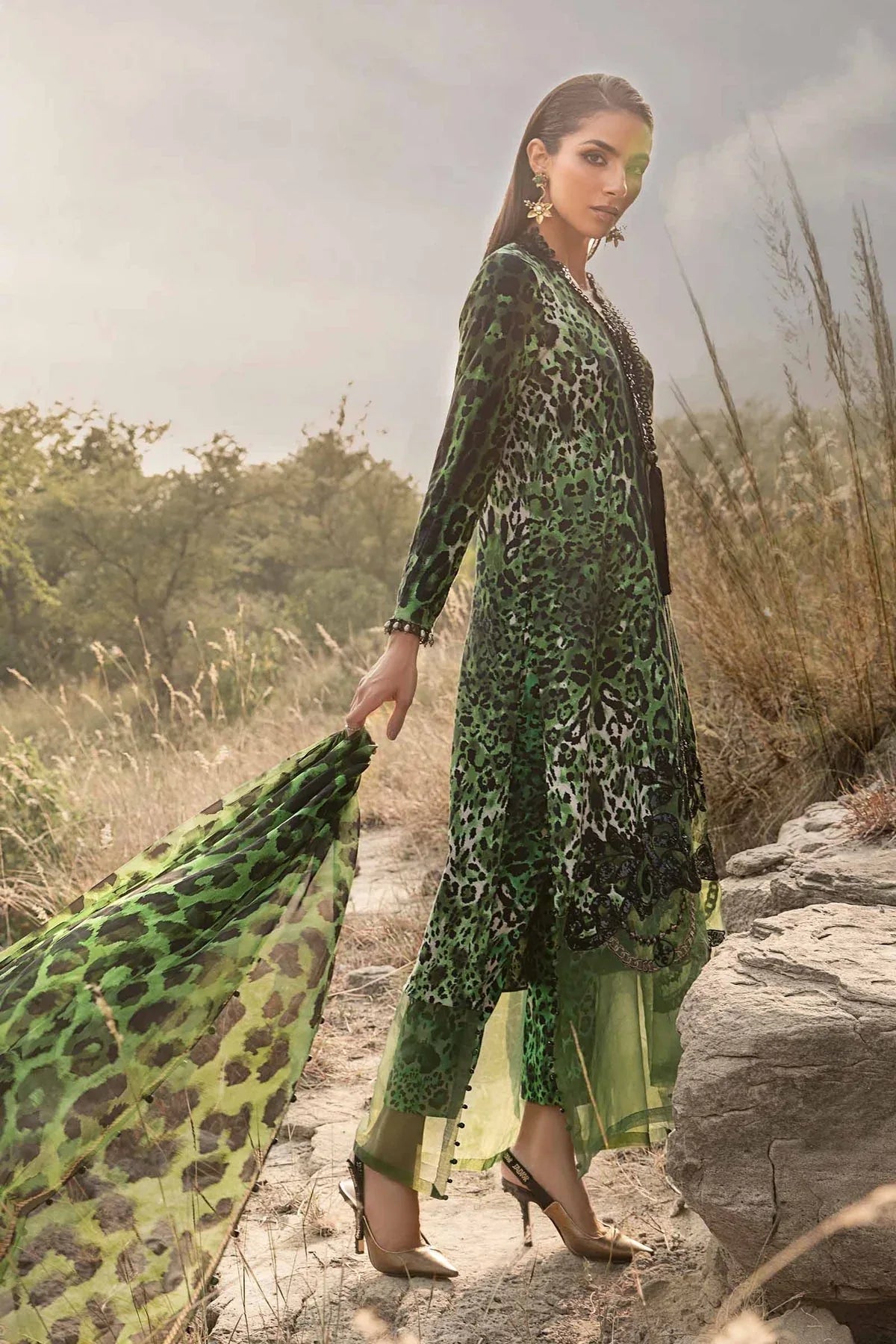 Maria B | M Prints Winter 24 | MPT-2409-A - Rang-e-Khaas