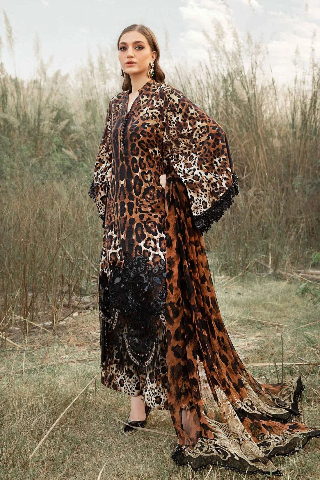 Maria B | M Prints Winter 24 | MPT-2409-B - Rang-e-Khaas