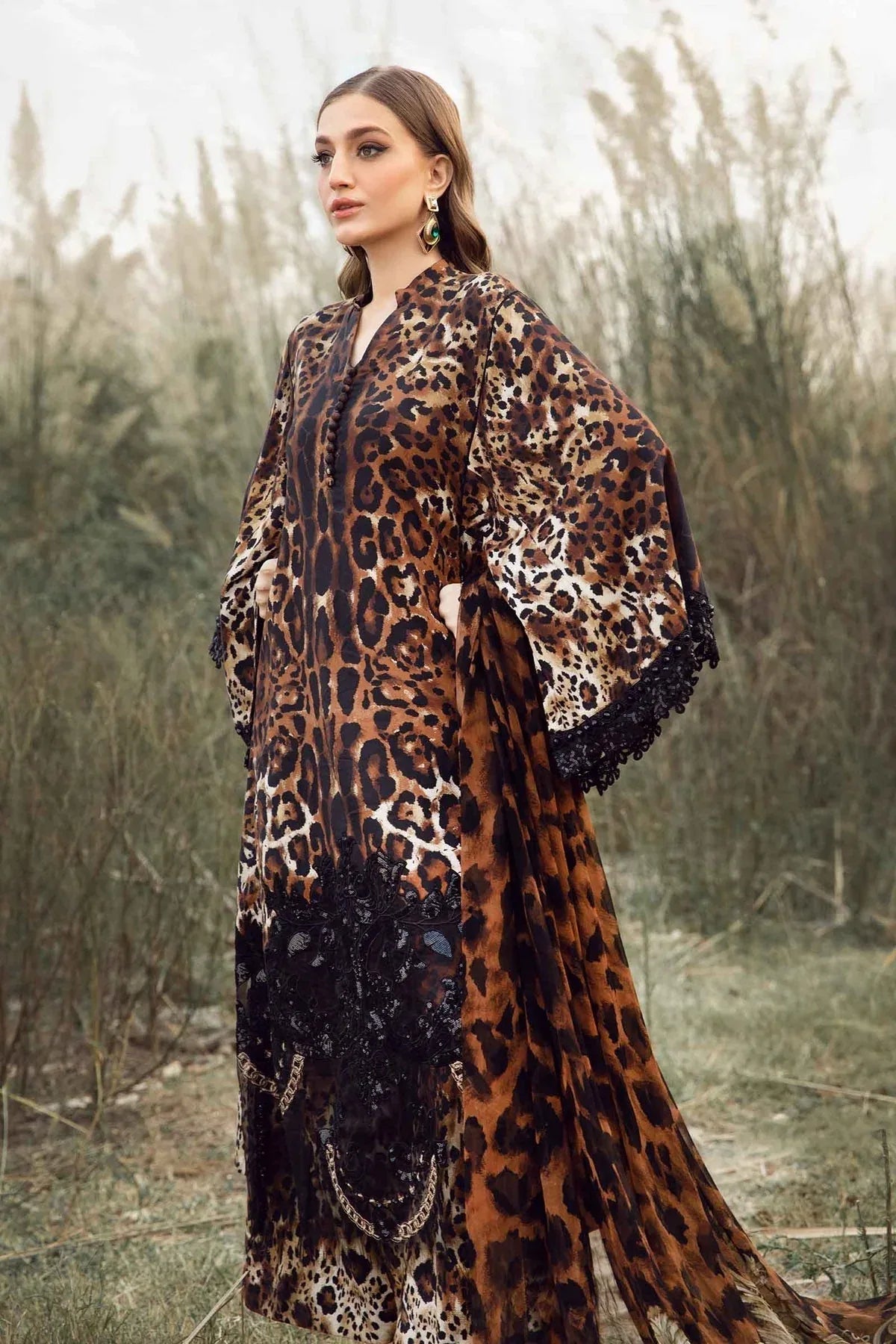 Maria B | M Prints Winter 24 | MPT-2409-B - Rang-e-Khaas