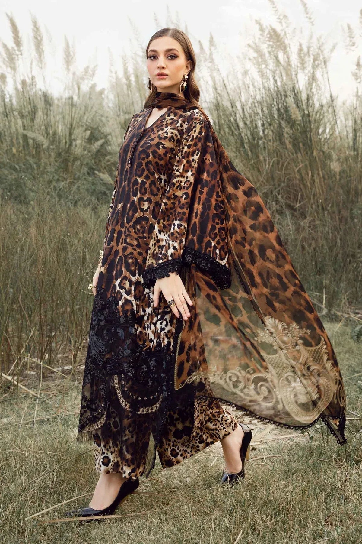 Maria B | M Prints Winter 24 | MPT-2409-B - Rang-e-Khaas