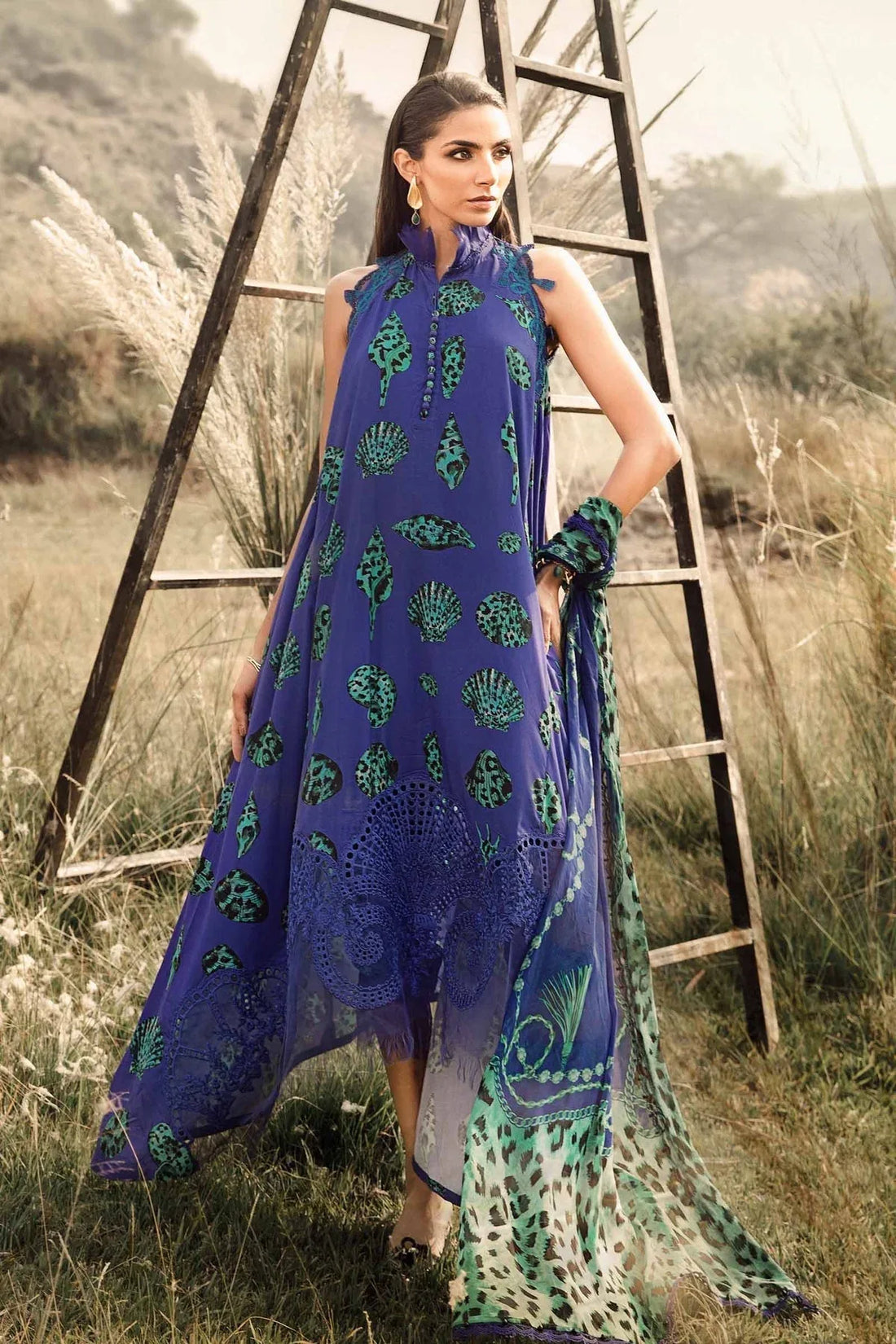 Maria B | M Prints Winter 24 | MPT-2410-A - Rang-e-Khaas