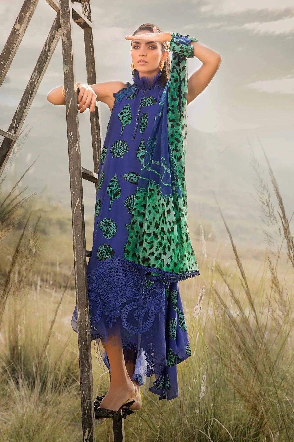 Maria B | M Prints Winter 24 | MPT-2410-A - Rang-e-Khaas