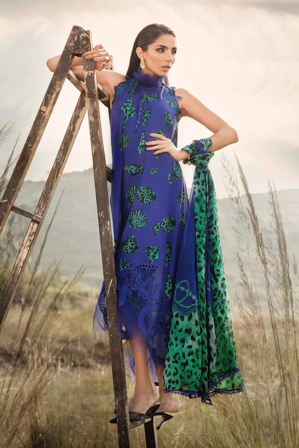 Maria B | M Prints Winter 24 | MPT-2410-A - Rang-e-Khaas