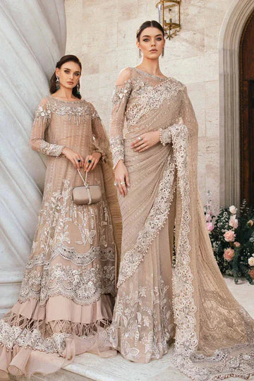 Maria B | Mbroidered Fabrics 2024 | BD-2801 - Rang-e-Khaas