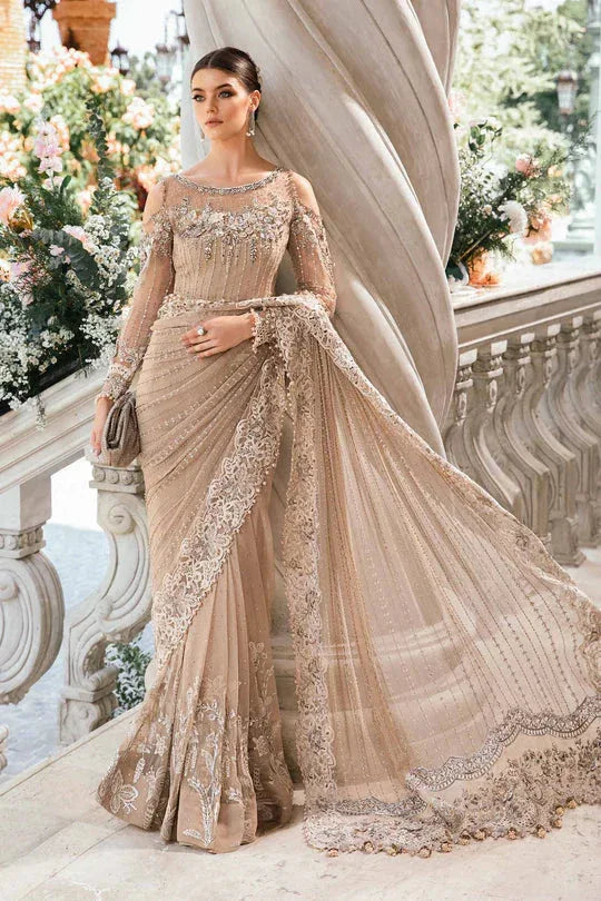Maria B | Mbroidered Fabrics 2024 | BD-2801 - Rang-e-Khaas