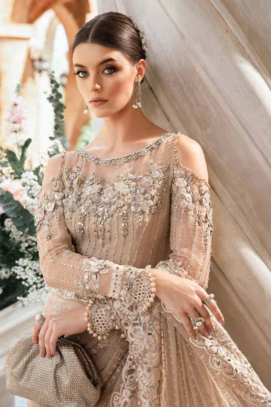 Maria B | Mbroidered Fabrics 2024 | BD-2801 - Rang-e-Khaas