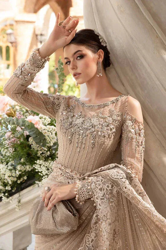 Maria B | Mbroidered Fabrics 2024 | BD-2801 - Rang-e-Khaas