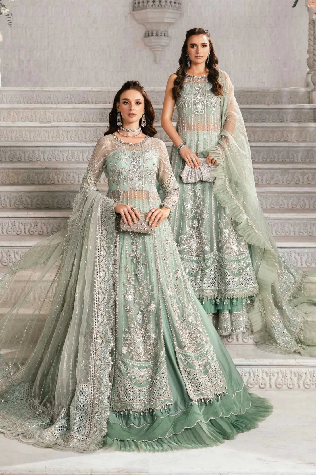 Maria B | Mbroidered Fabrics 2024 | BD-2803 - Rang-e-Khaas