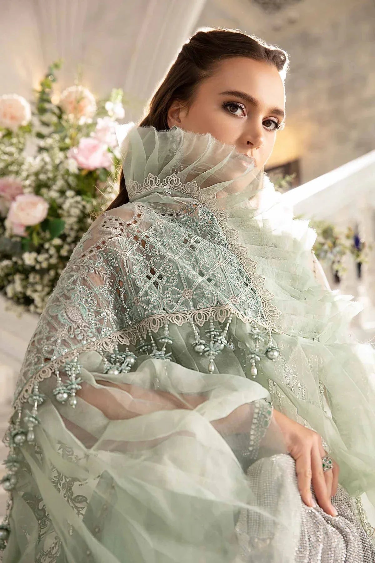 Maria B | Mbroidered Fabrics 2024 | BD-2803 - Rang-e-Khaas