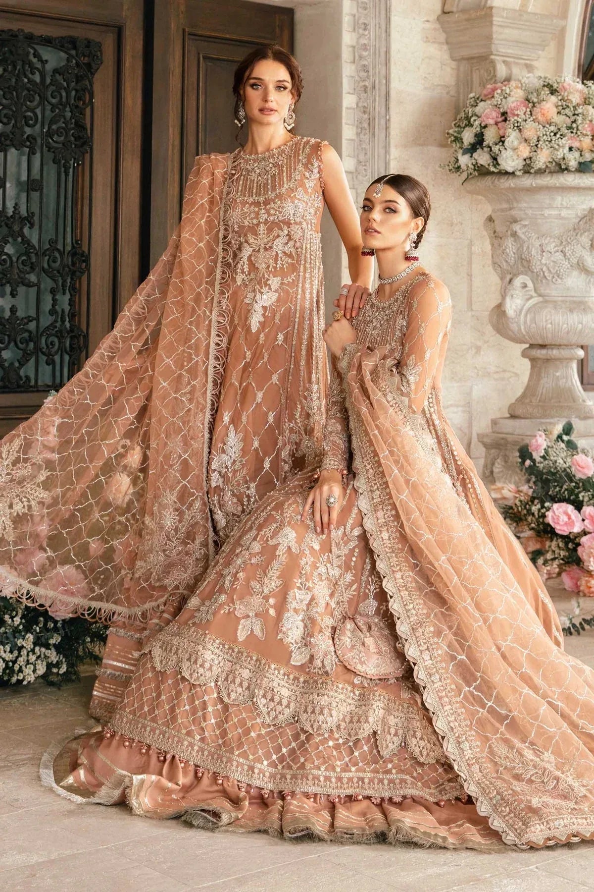 Maria B | Mbroidered Fabrics 2024 | BD-2804 - Rang-e-Khaas