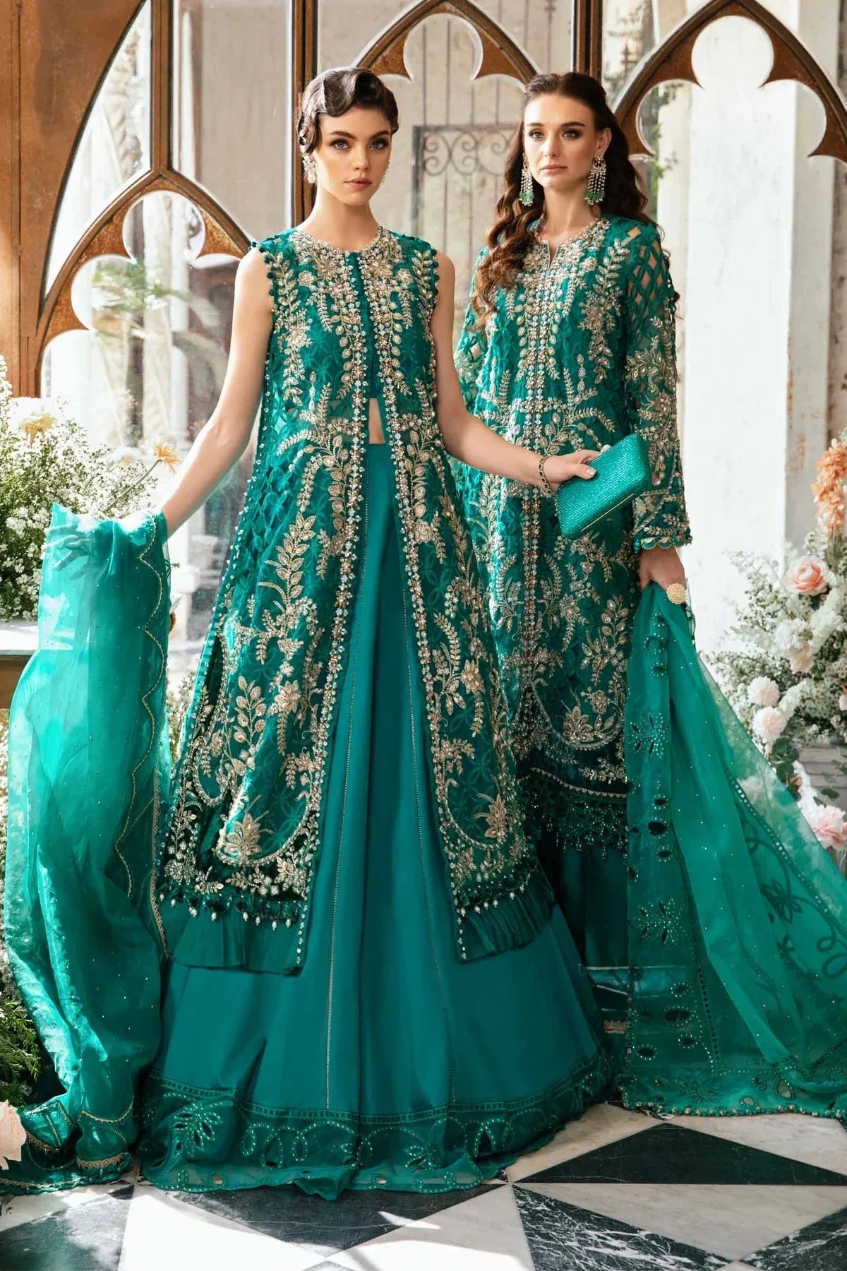Maria B | Mbroidered Fabrics 2024 | BD-2806 - Rang-e-Khaas