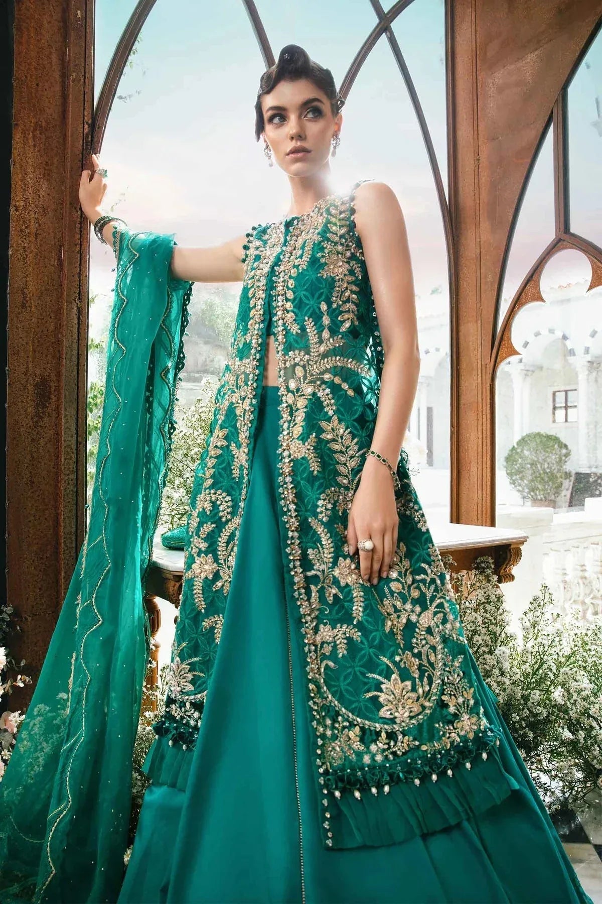 Maria B | Mbroidered Fabrics 2024 | BD-2806 - Rang-e-Khaas