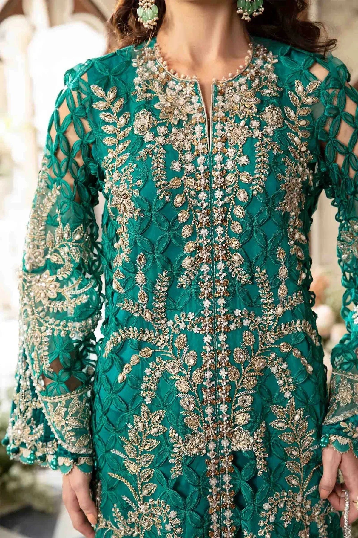 Maria B | Mbroidered Fabrics 2024 | BD-2806 - Rang-e-Khaas