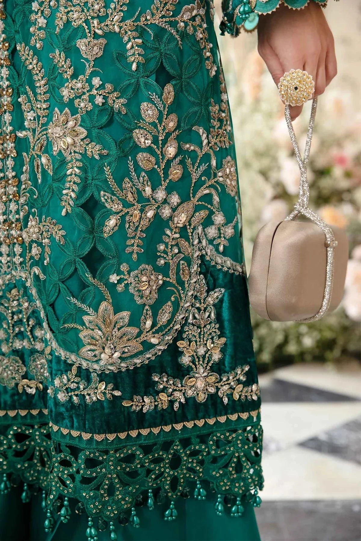 Maria B | Mbroidered Fabrics 2024 | BD-2806 - Rang-e-Khaas