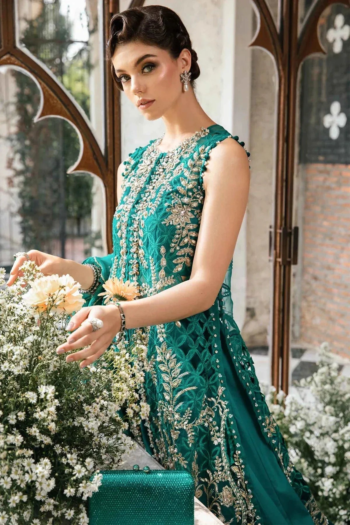 Maria B | Mbroidered Fabrics 2024 | BD-2806 - Rang-e-Khaas