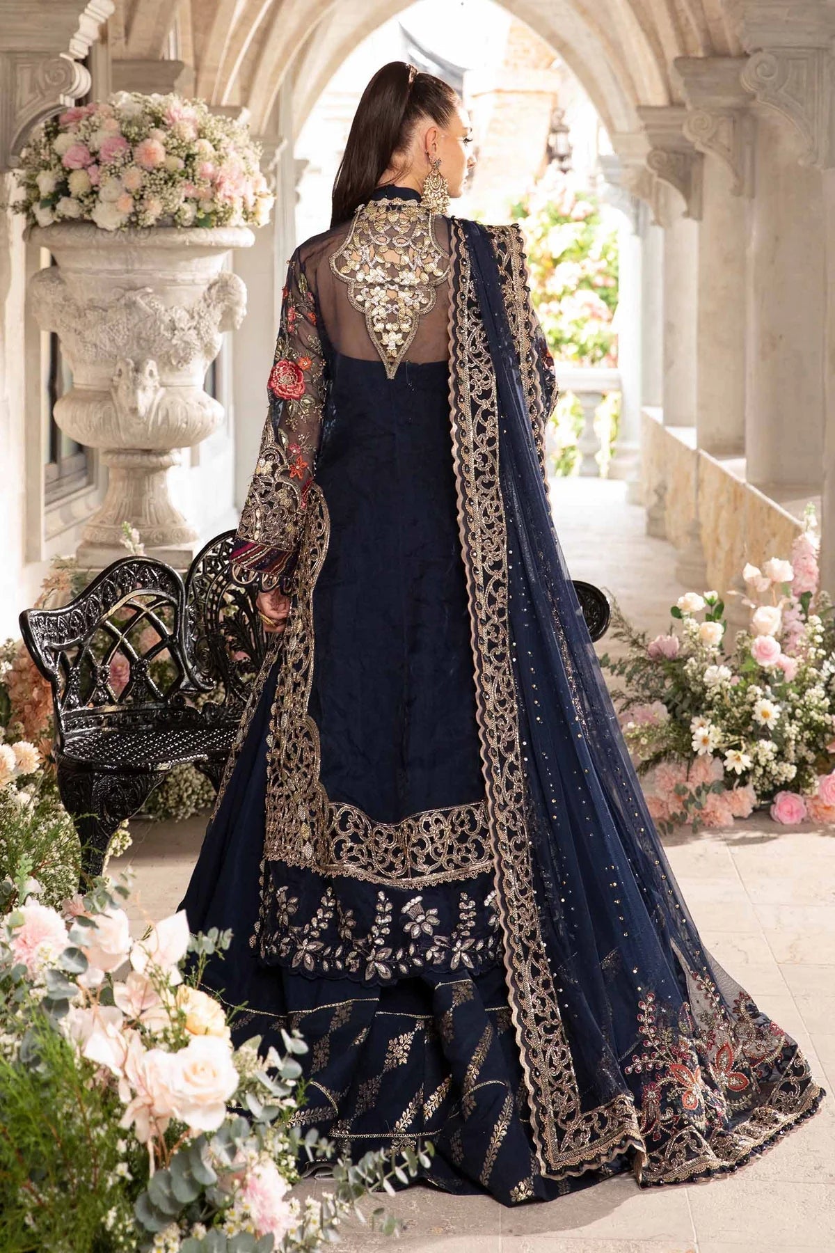 Maria B | Mbroidered Fabrics 2024 | BD-2808 - Rang-e-Khaas