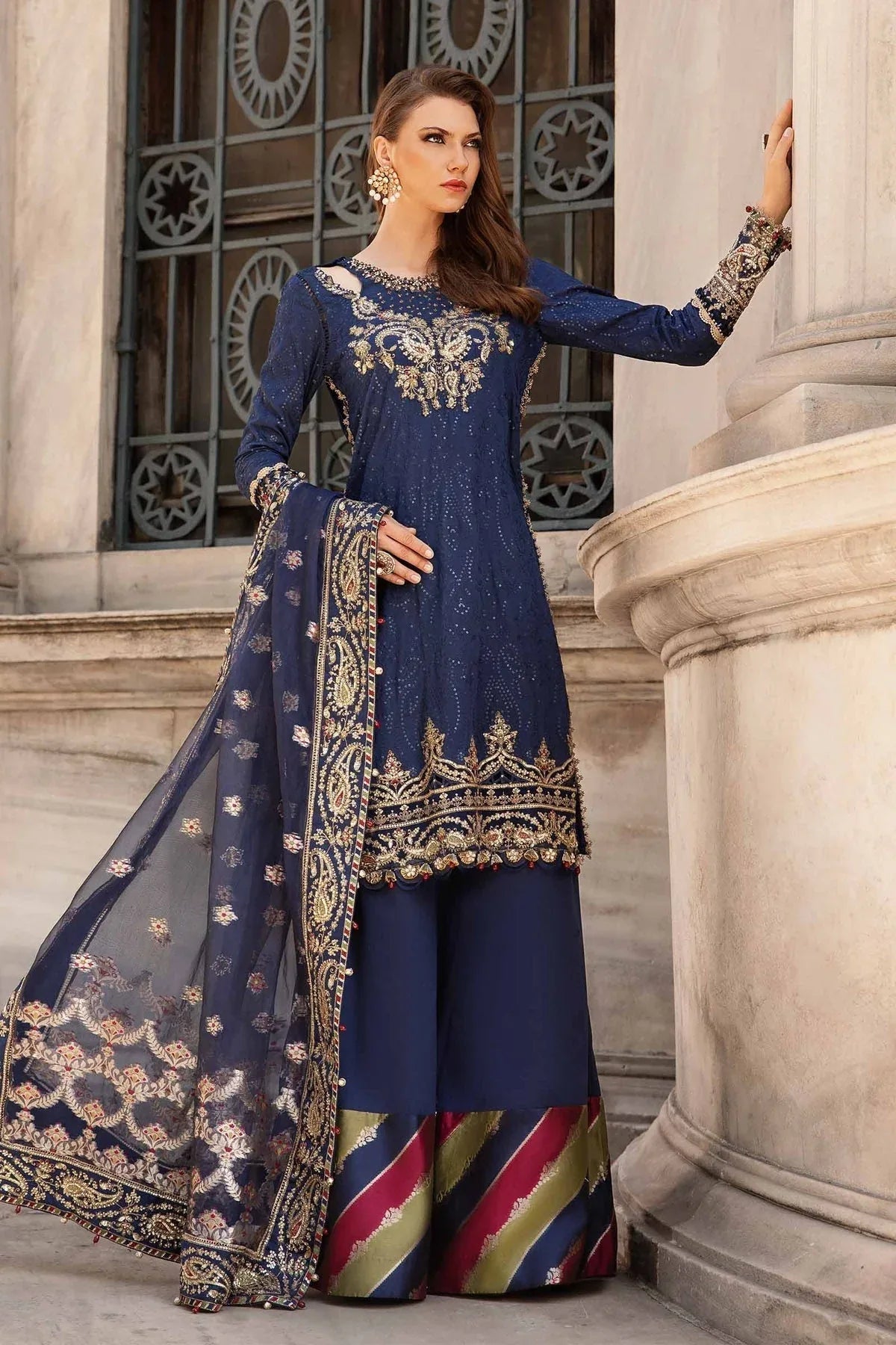 Maria B | Sateen Formals 24 | CST-804 - Rang-e-Khaas