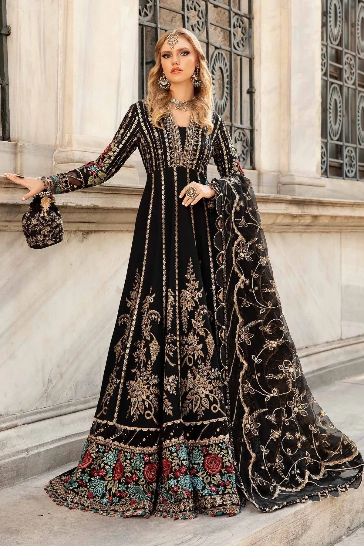 Maria B | Sateen Formals 24 | CST-806 - Rang-e-Khaas