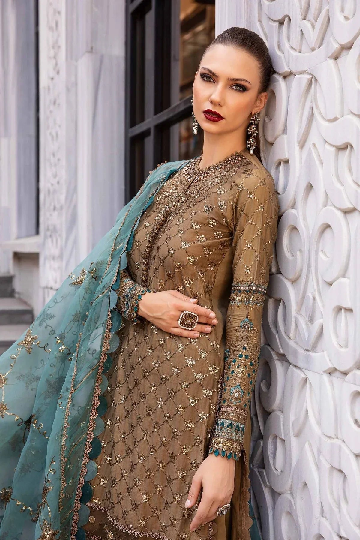 Maria B | Sateen Formals 24 | CST-808 - Rang-e-Khaas