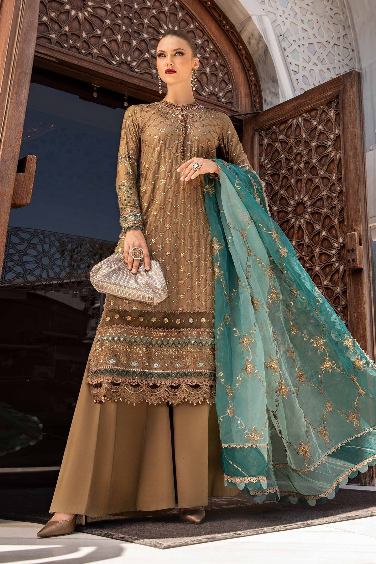 Maria B | Sateen Formals 24 | CST-808 - Rang-e-Khaas
