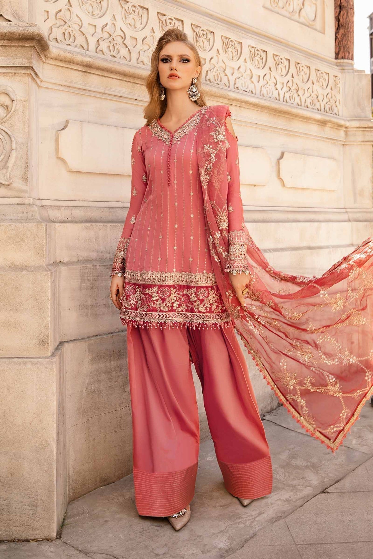 Maria B | Sateen Formals 24 | CST-809 - Rang-e-Khaas