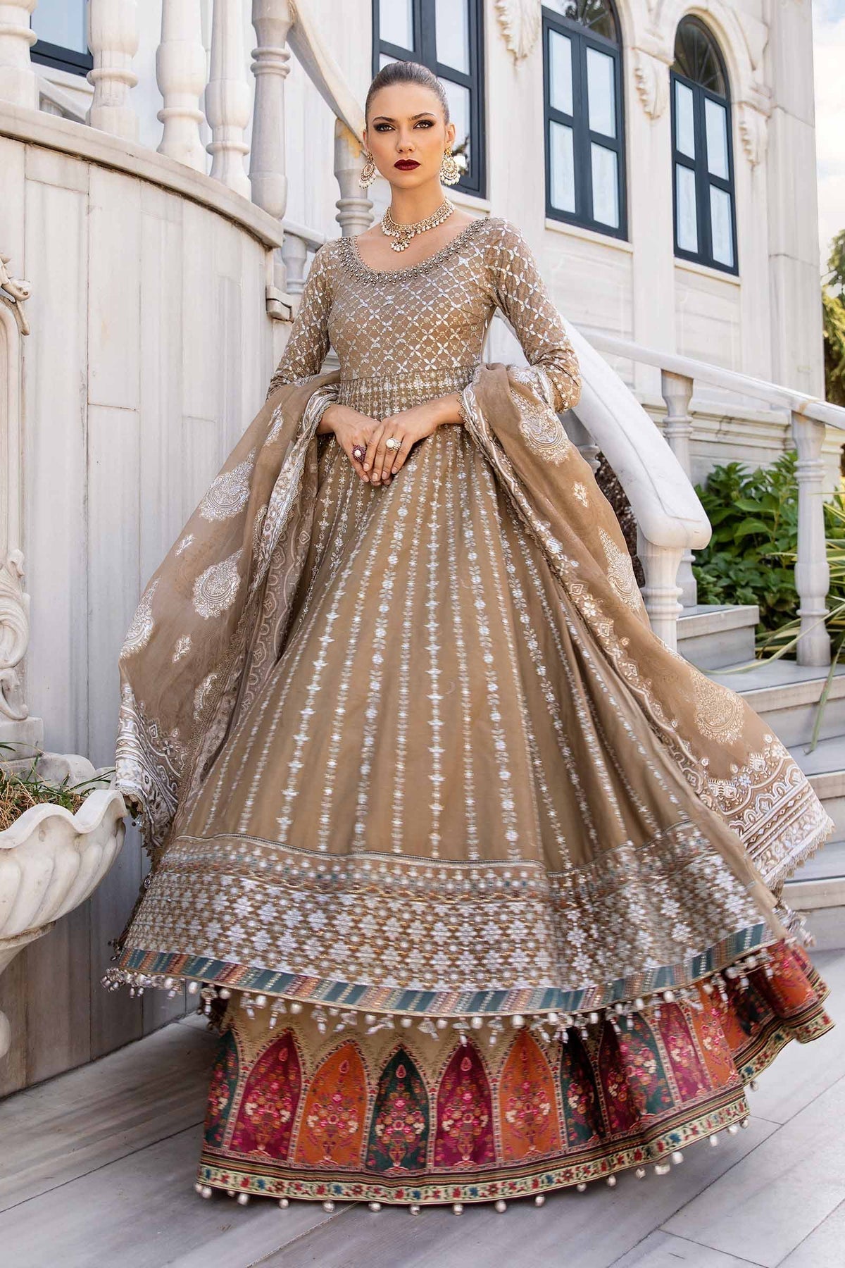 Maria B | Sateen Formals 24 | CST-810 - Rang-e-Khaas