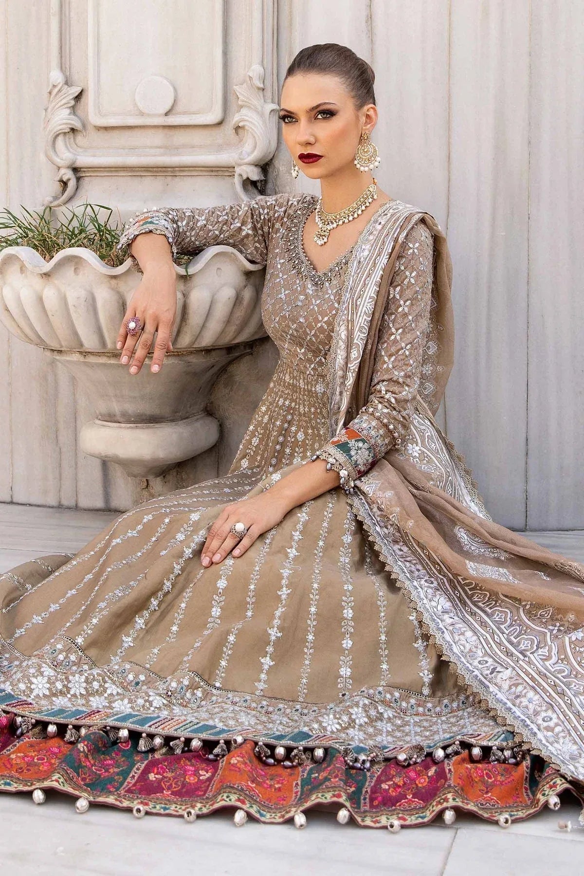 Maria B | Sateen Formals 24 | CST-810 - Rang-e-Khaas