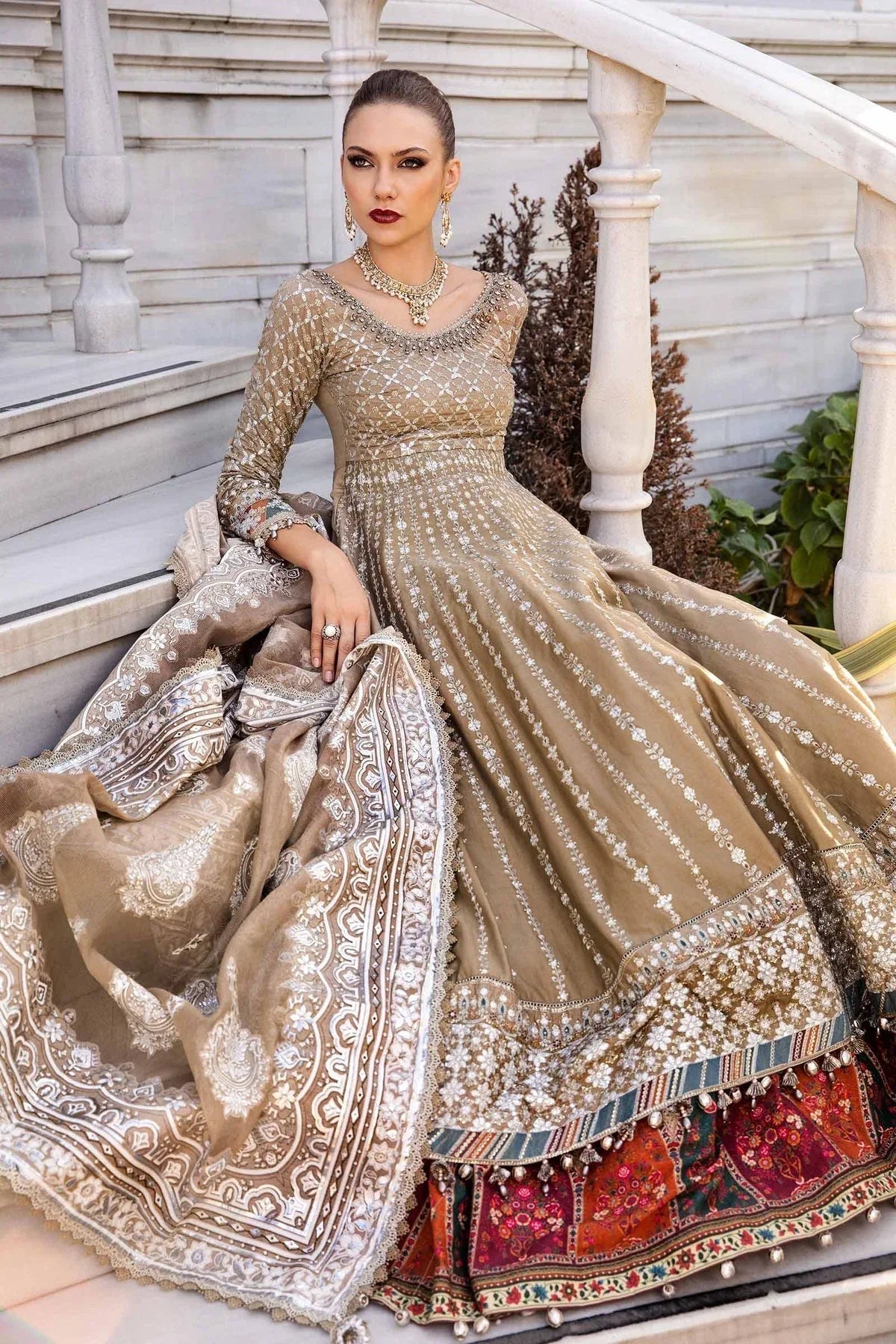 Maria B | Sateen Formals 24 | CST-810 - Rang-e-Khaas