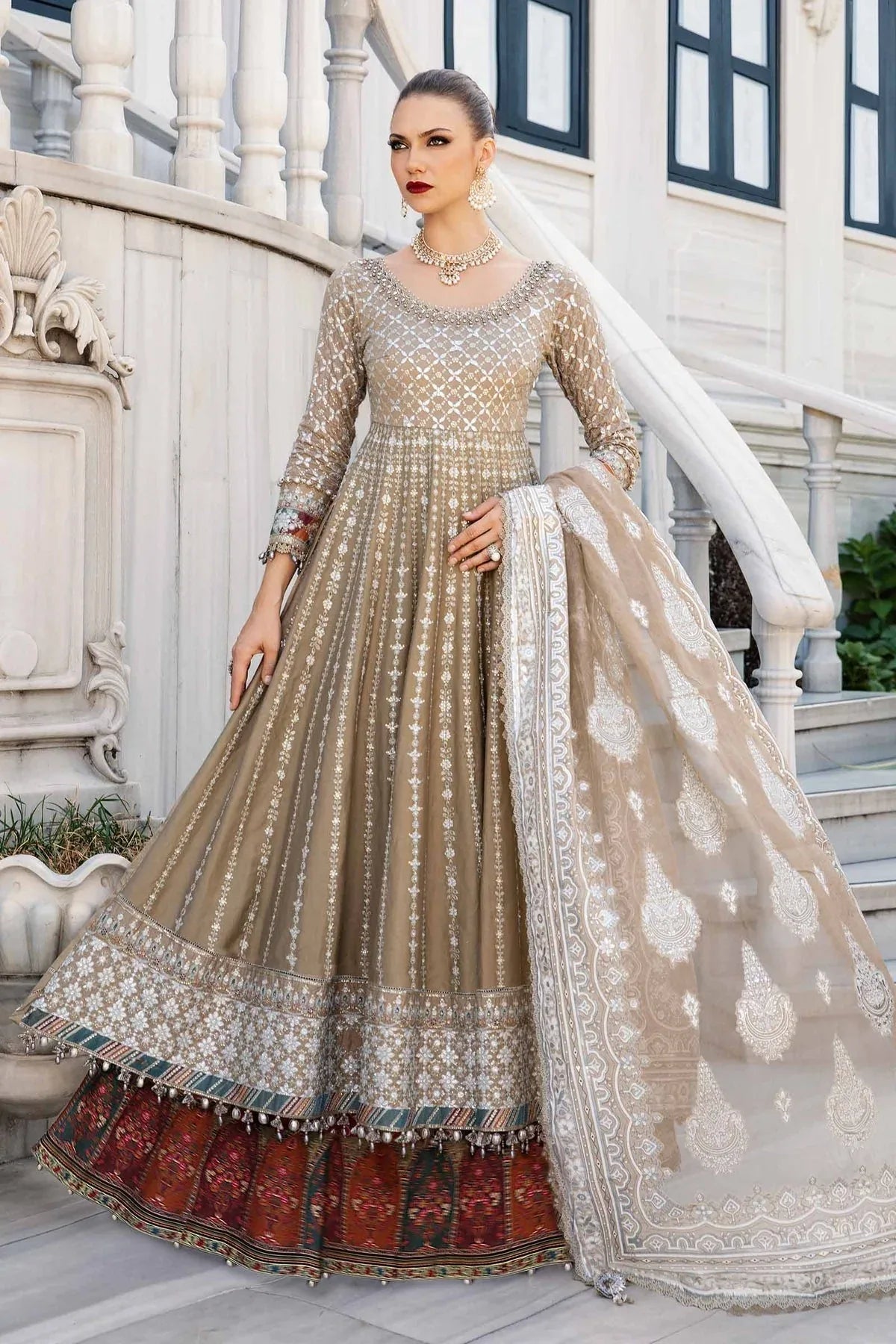 Maria B | Sateen Formals 24 | CST-810 - Rang-e-Khaas