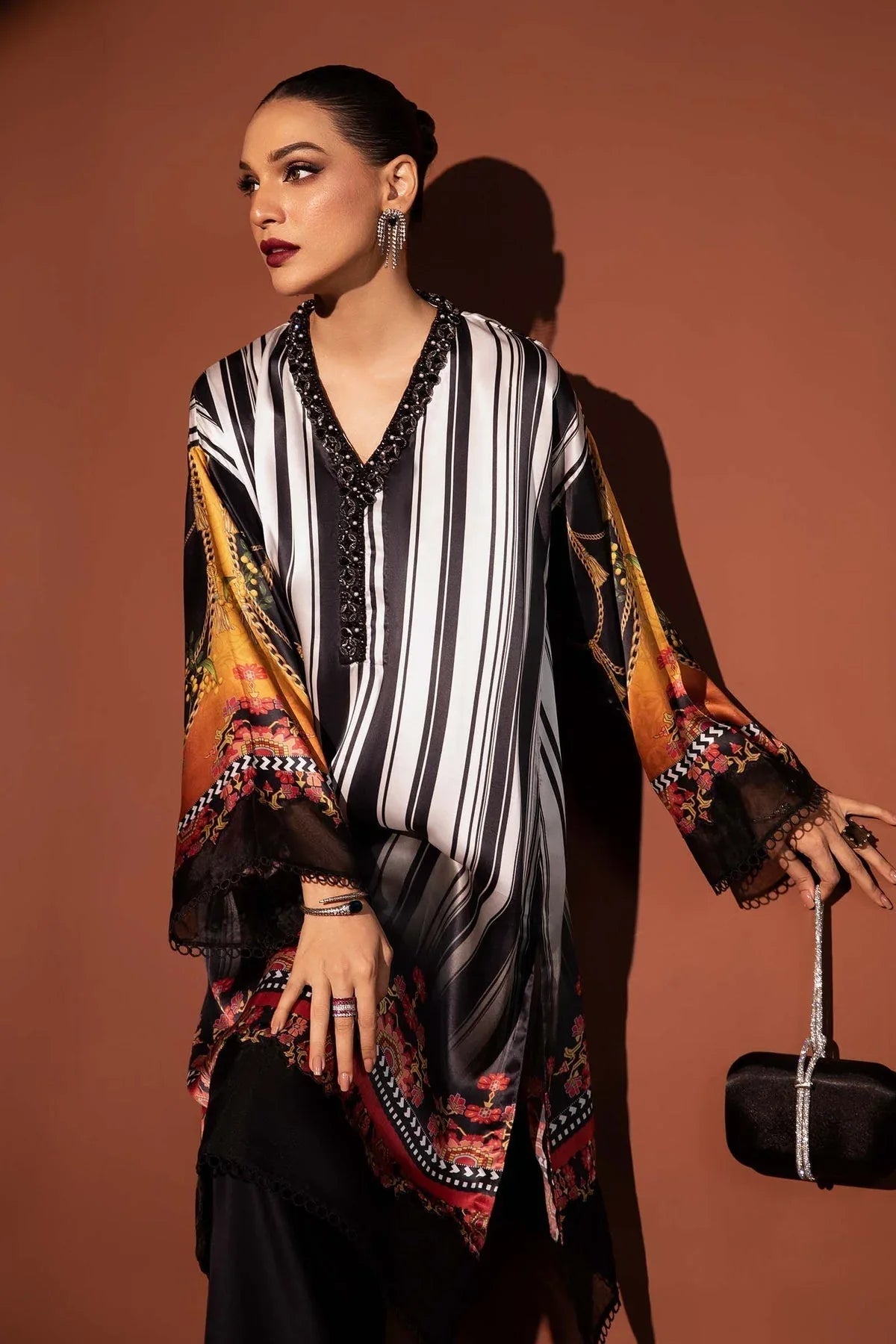 Maria B | Silk Collection 24 | MPS-PF24-01 - Rang-e-Khaas