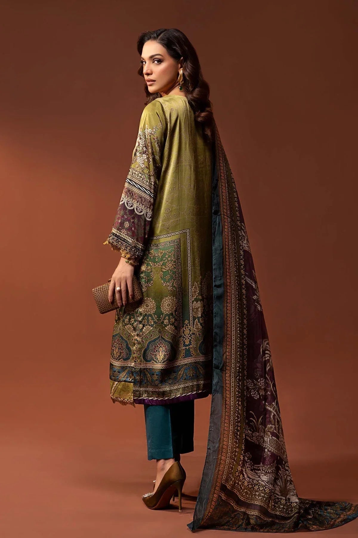 Maria B | Silk Collection 24 | MPS-PF24-03 - Rang-e-Khaas