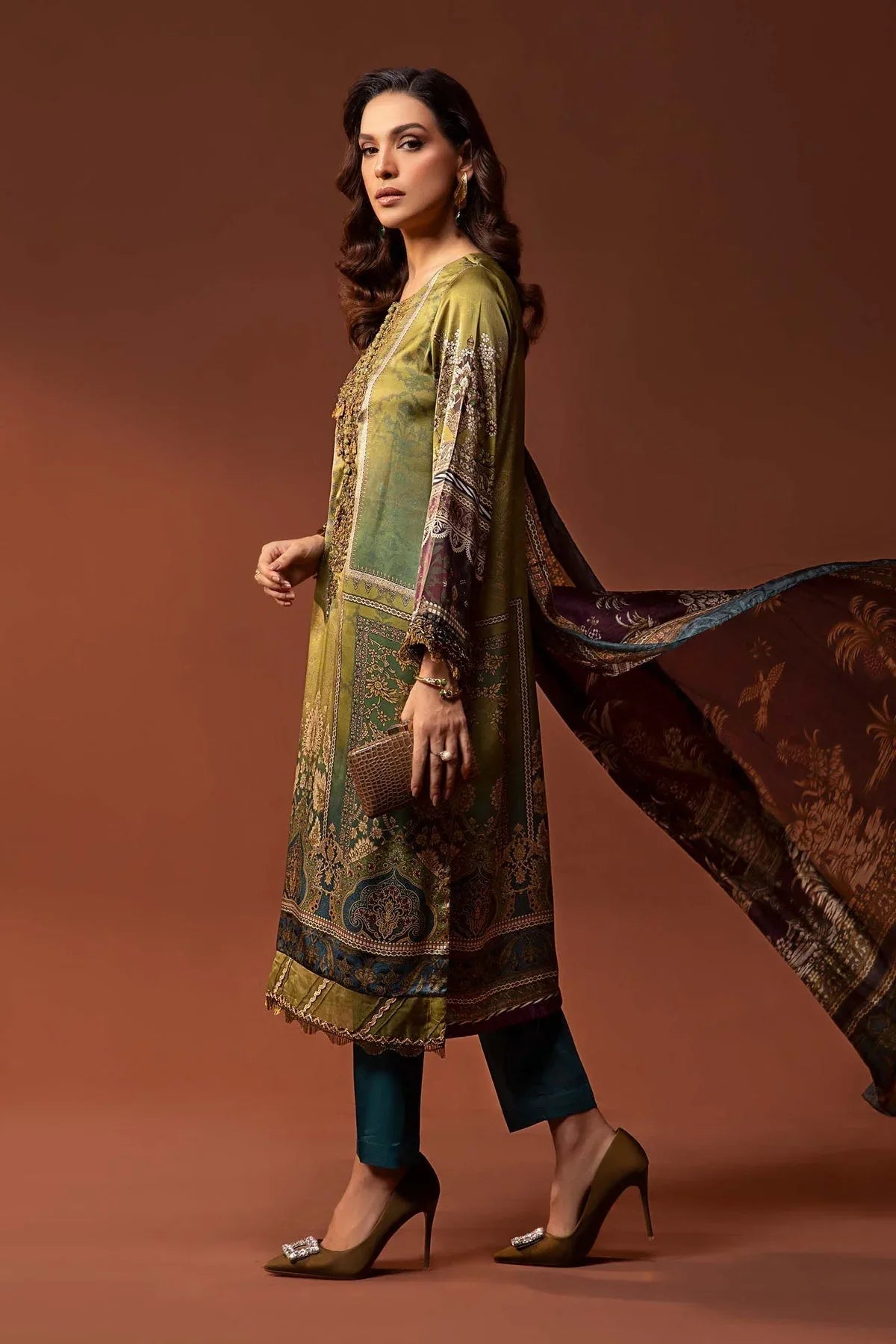 Maria B | Silk Collection 24 | MPS-PF24-03 - Rang-e-Khaas