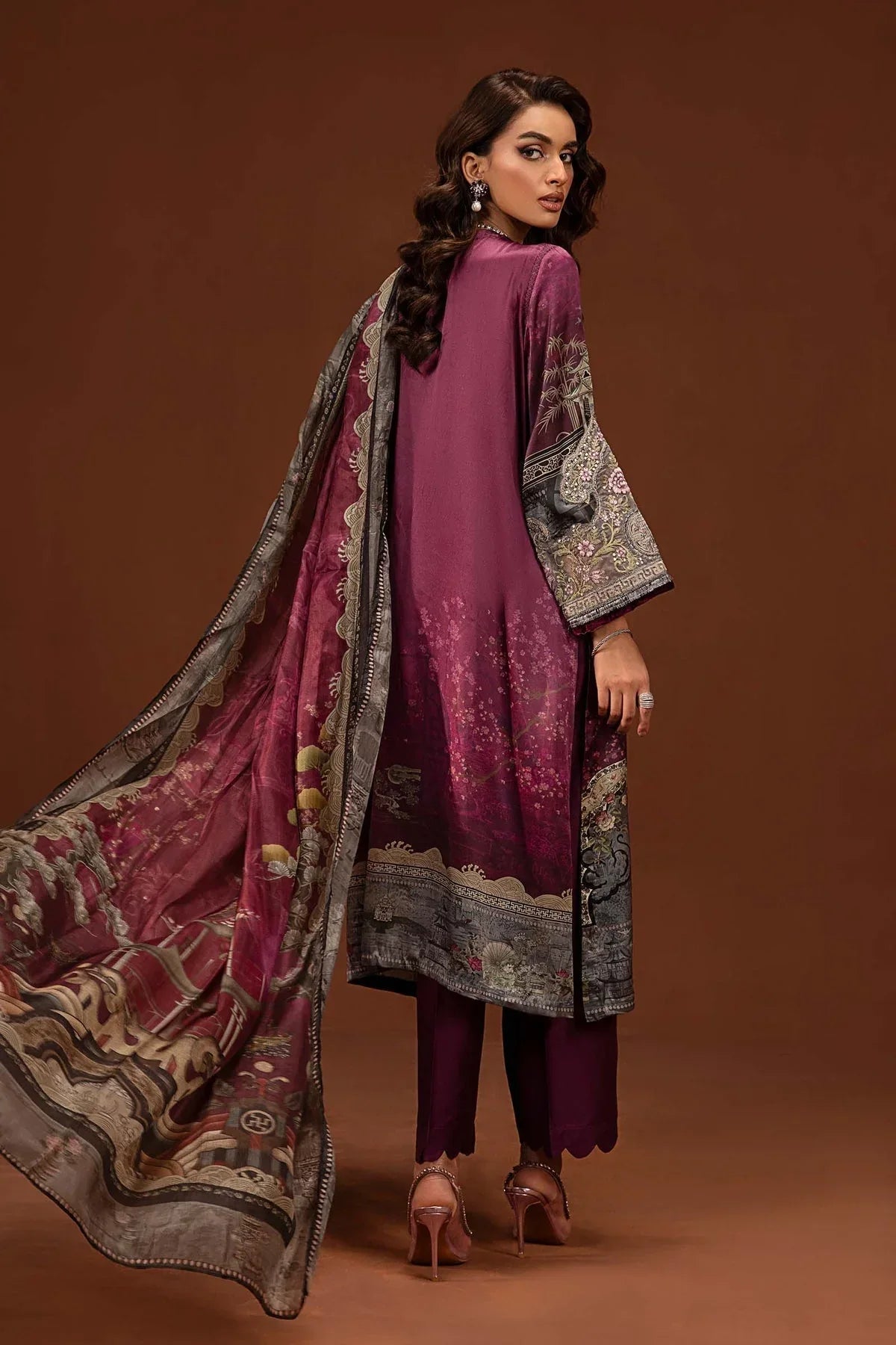 Maria B | Silk Collection 24 | MPS-PF24-04 - Rang-e-Khaas