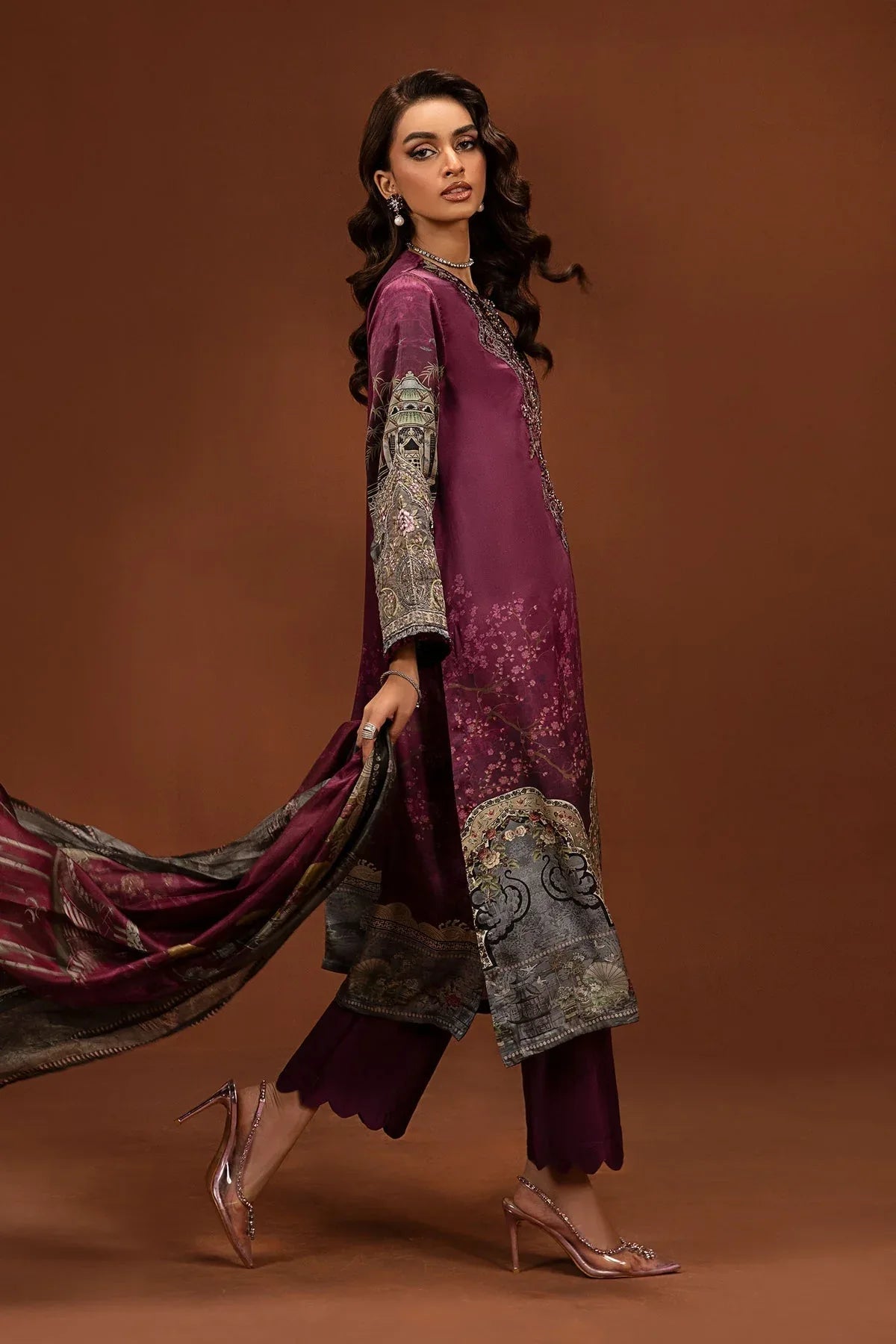 Maria B | Silk Collection 24 | MPS-PF24-04 - Rang-e-Khaas