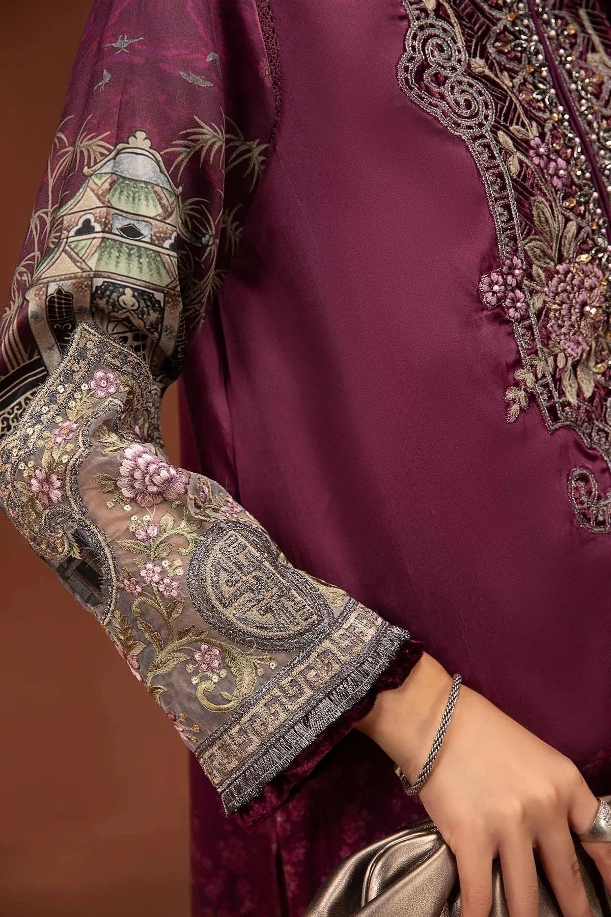 Maria B | Silk Collection 24 | MPS-PF24-04 - Rang-e-Khaas