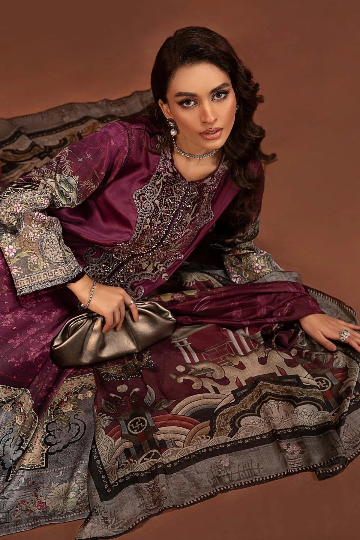 Maria B | Silk Collection 24 | MPS-PF24-04 - Rang-e-Khaas