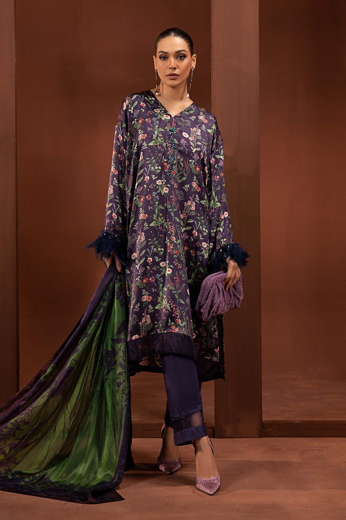 Maria B | Silk Collection 24 | MPS-PF24-05 - Rang-e-Khaas