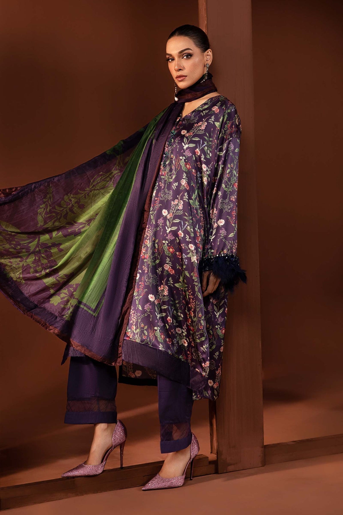 Maria B | Silk Collection 24 | MPS-PF24-05 - Rang-e-Khaas