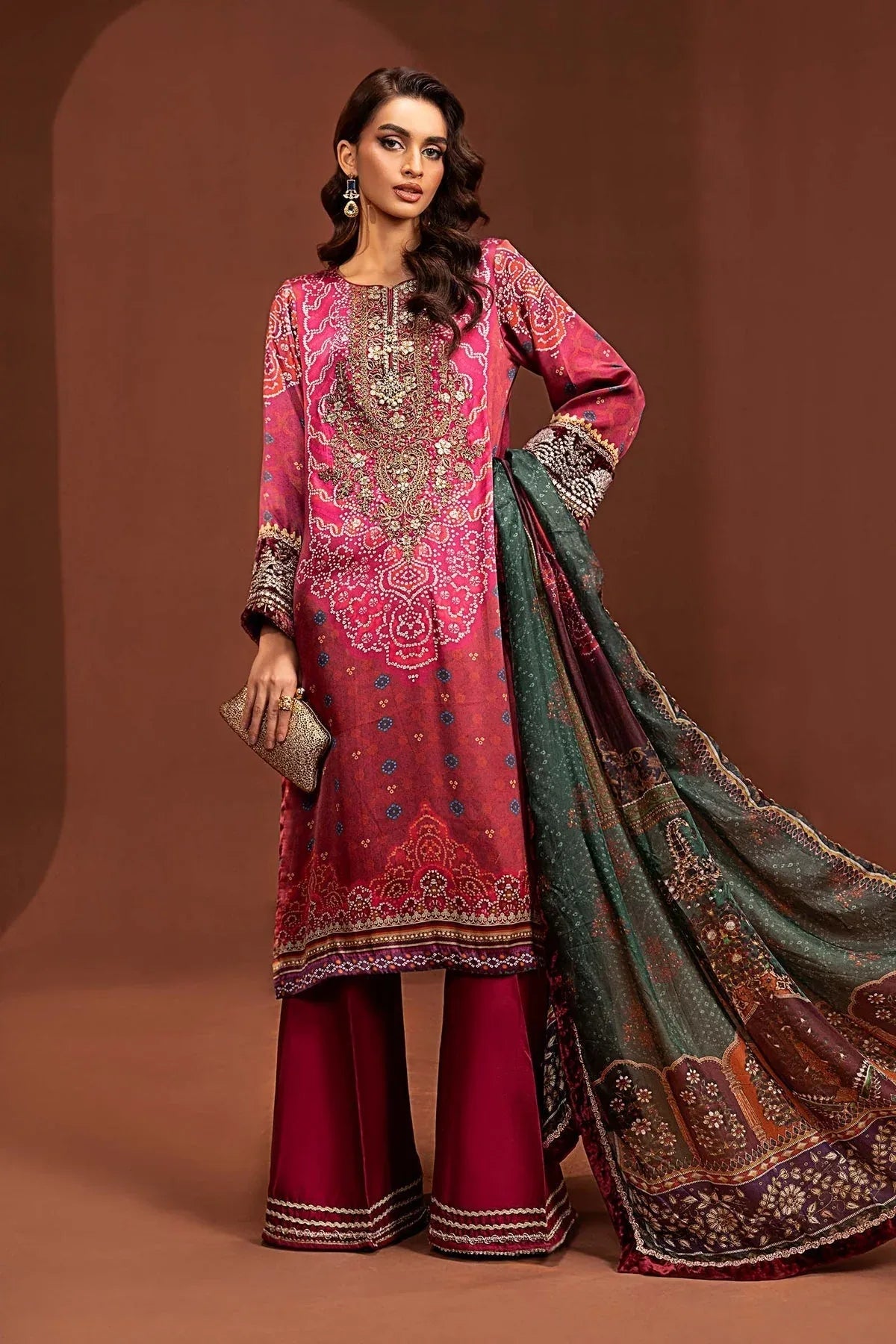 Maria B | Silk Collection 24 | MPS-PF24-07 - Rang-e-Khaas