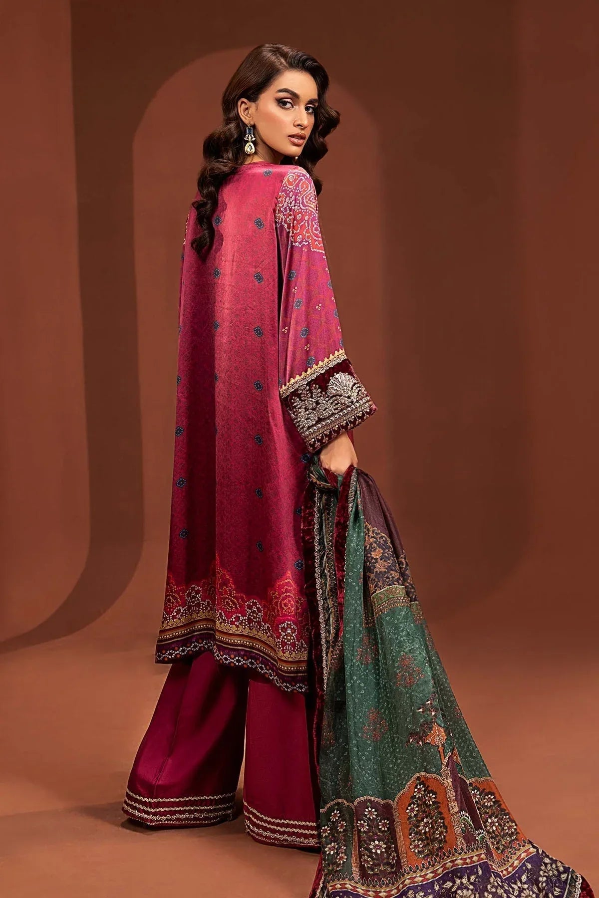 Maria B | Silk Collection 24 | MPS-PF24-07 - Rang-e-Khaas