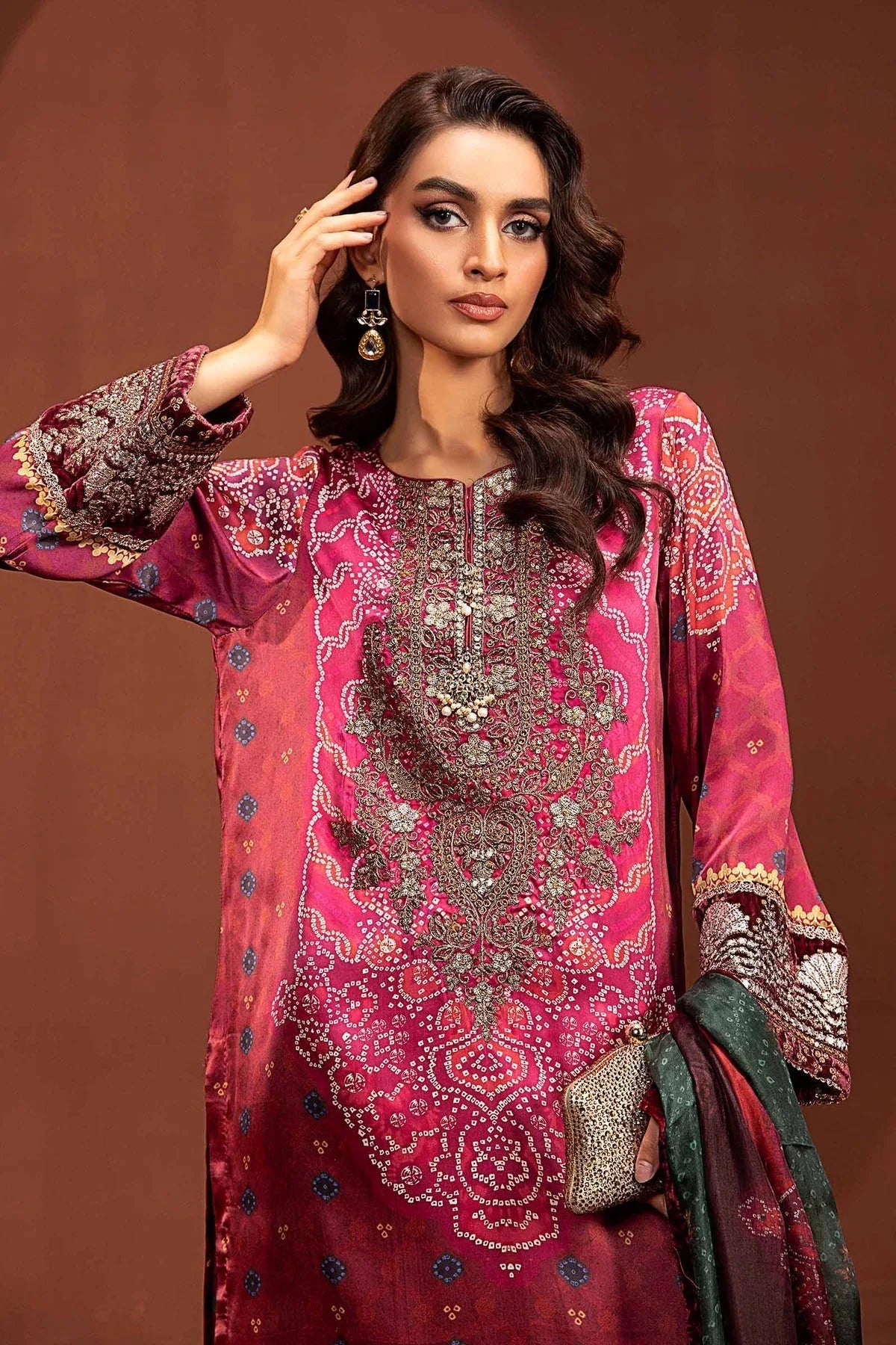 Maria B | Silk Collection 24 | MPS-PF24-07 - Rang-e-Khaas