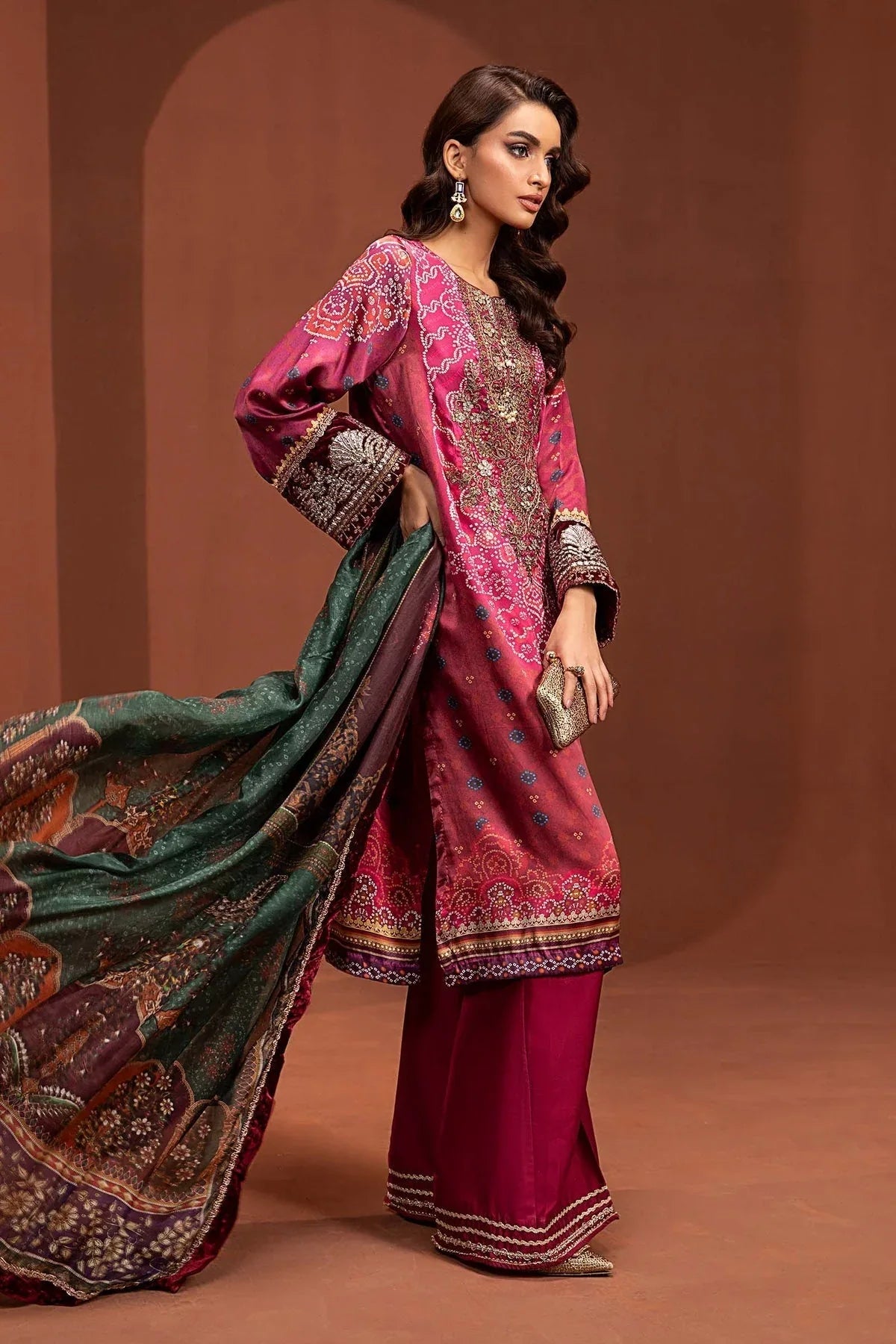 Maria B | Silk Collection 24 | MPS-PF24-07 - Rang-e-Khaas