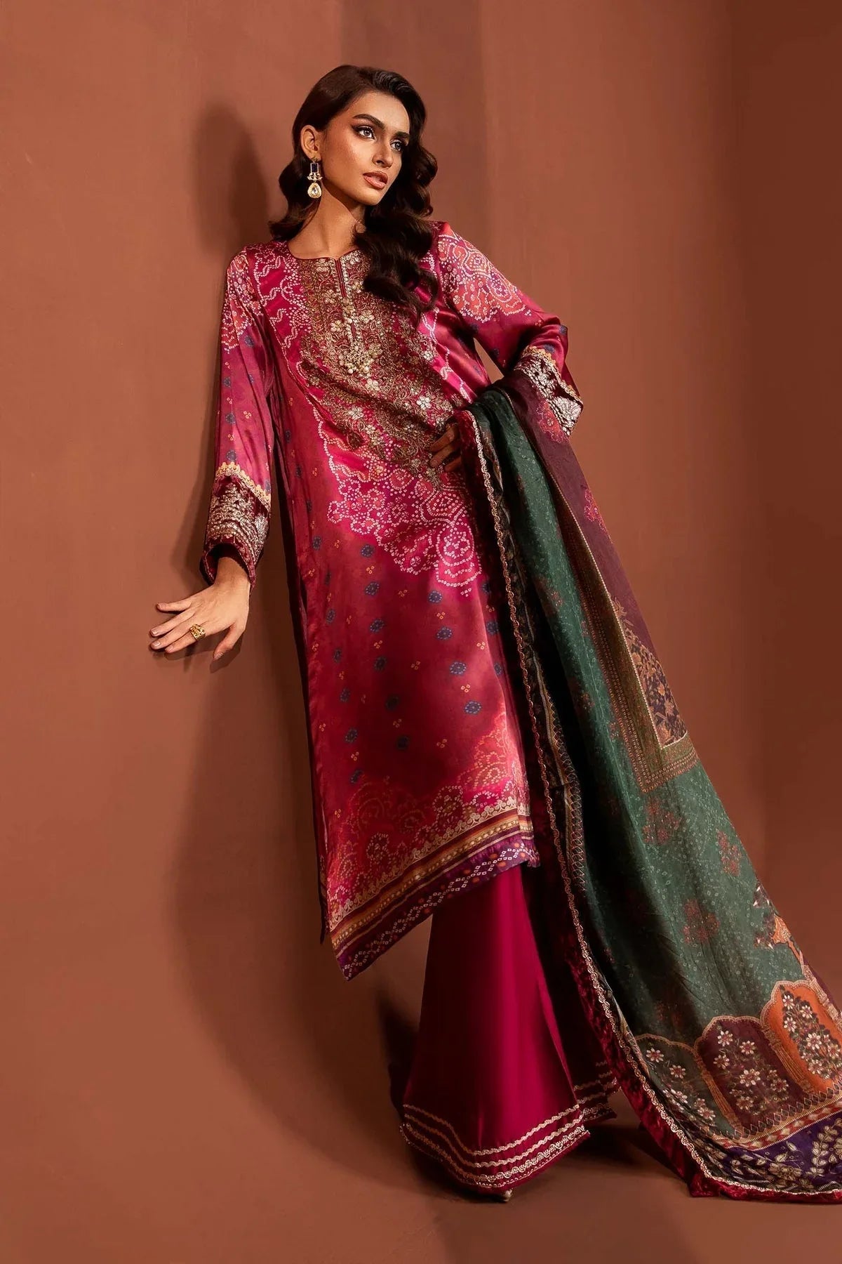 Maria B | Silk Collection 24 | MPS-PF24-07 - Rang-e-Khaas