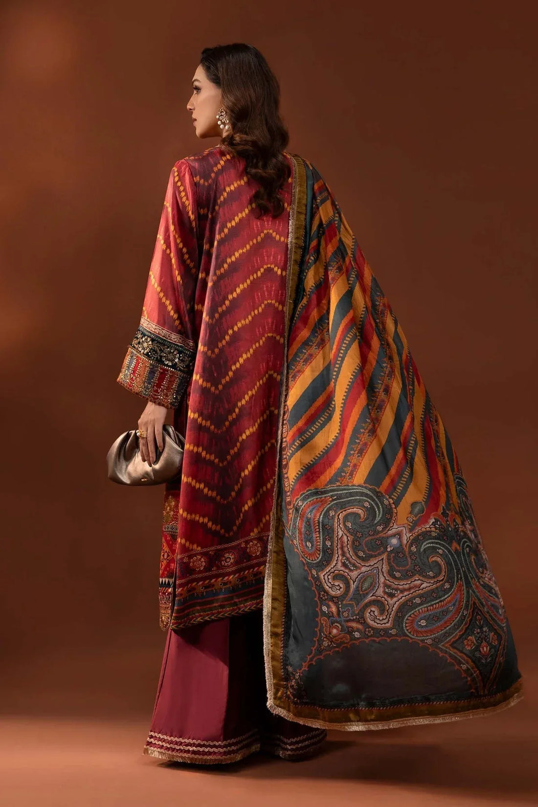 Maria B | Silk Collection 24 | MPS-PF24-08 - Rang-e-Khaas