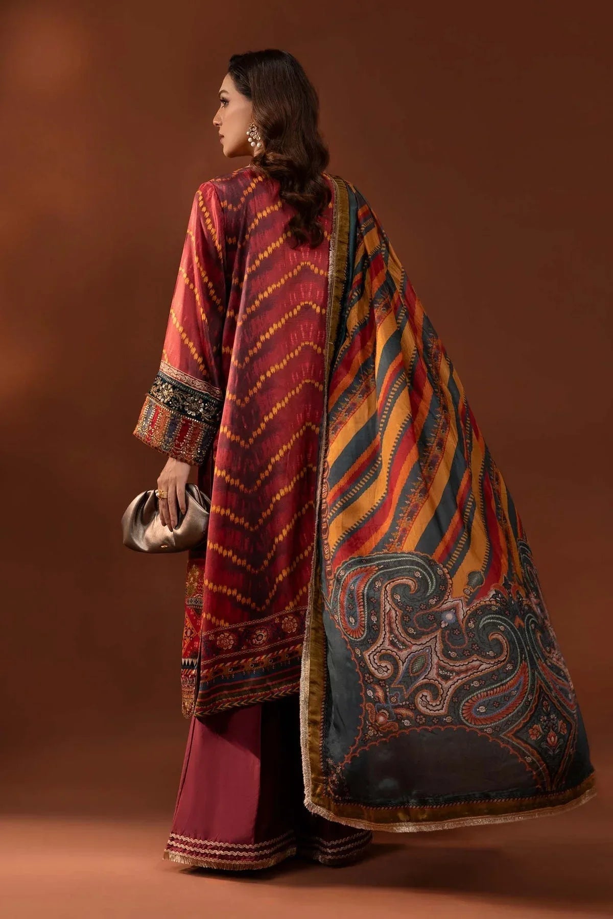 Maria B | Silk Collection 24 | MPS-PF24-08 - Rang-e-Khaas