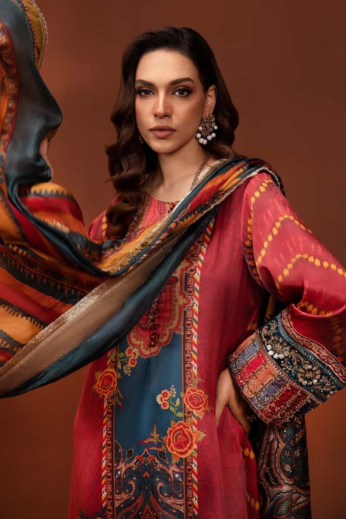 Maria B | Silk Collection 24 | MPS-PF24-08 - Rang-e-Khaas