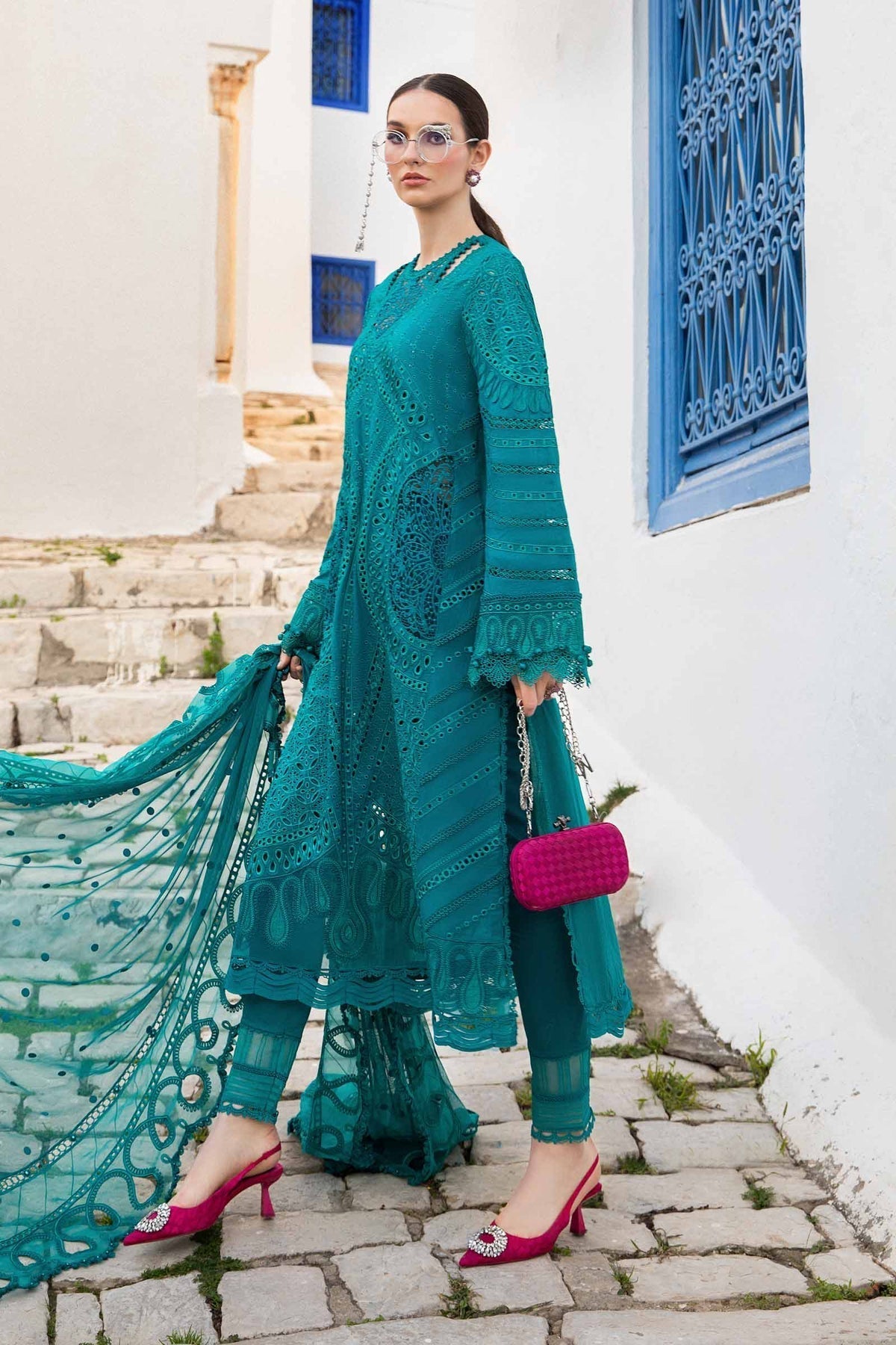 Maria B | Voyage a' Luxe Lawn | D-2402-A - Rang-e-Khaas