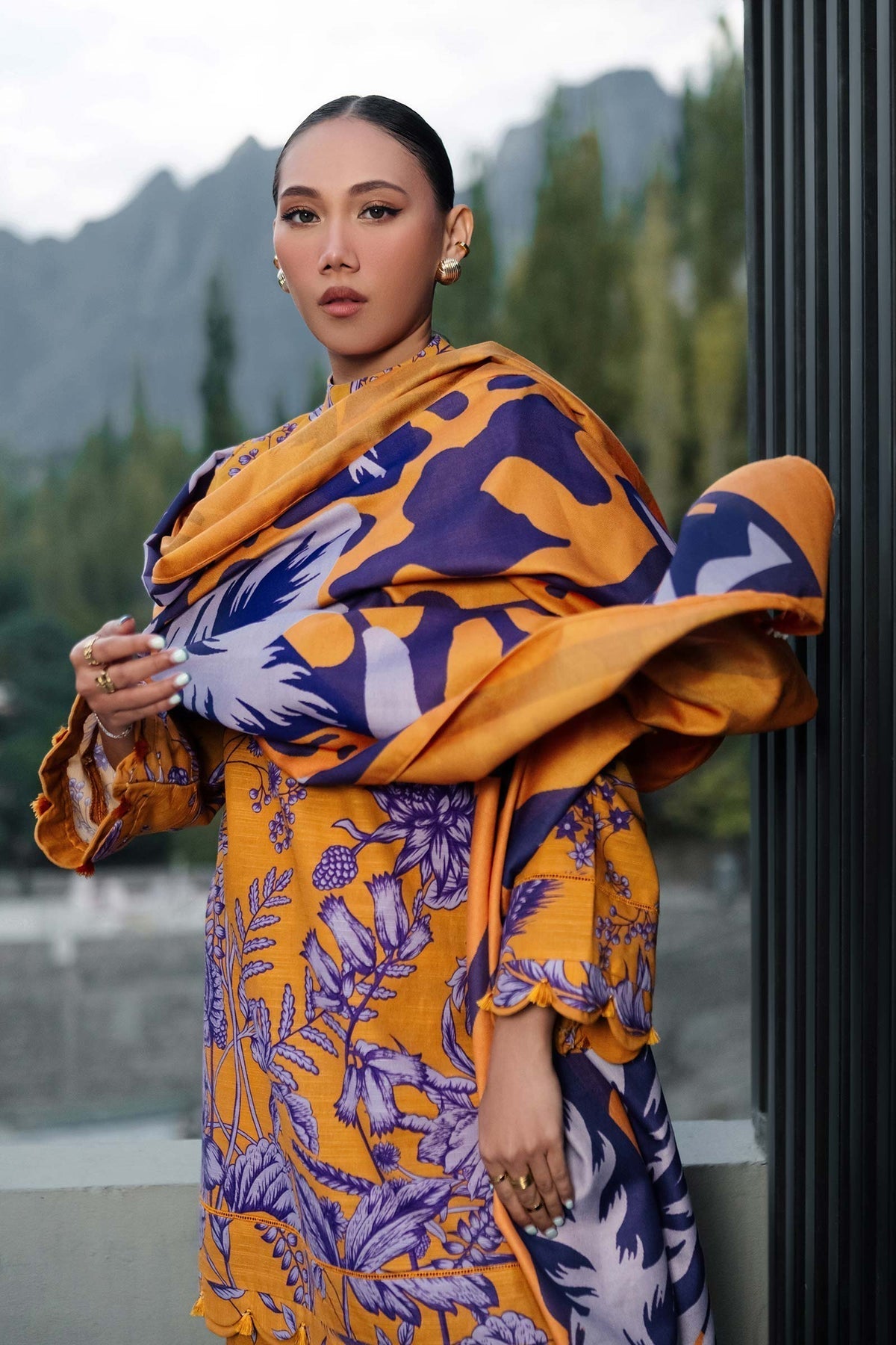 Maria B | Winter Basics 2024 |  501-A - Rang-e-Khaas