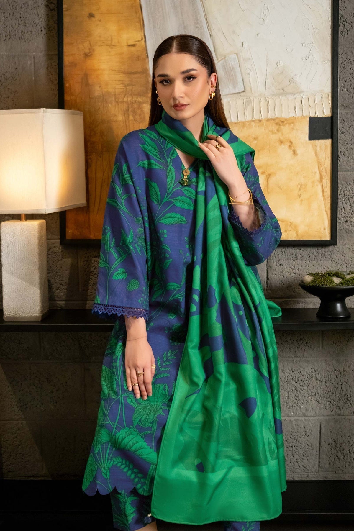 Maria B | Winter Basics 2024 |  501-B - Rang-e-Khaas